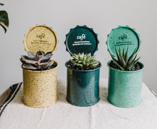 Pop Top Succulent Planter-image