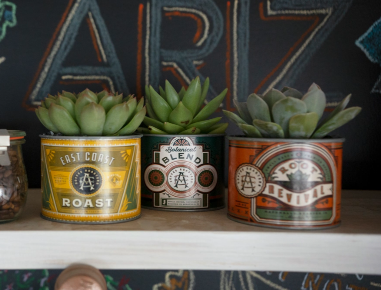 Fresh Roasted Coffee Succulent Planter-image